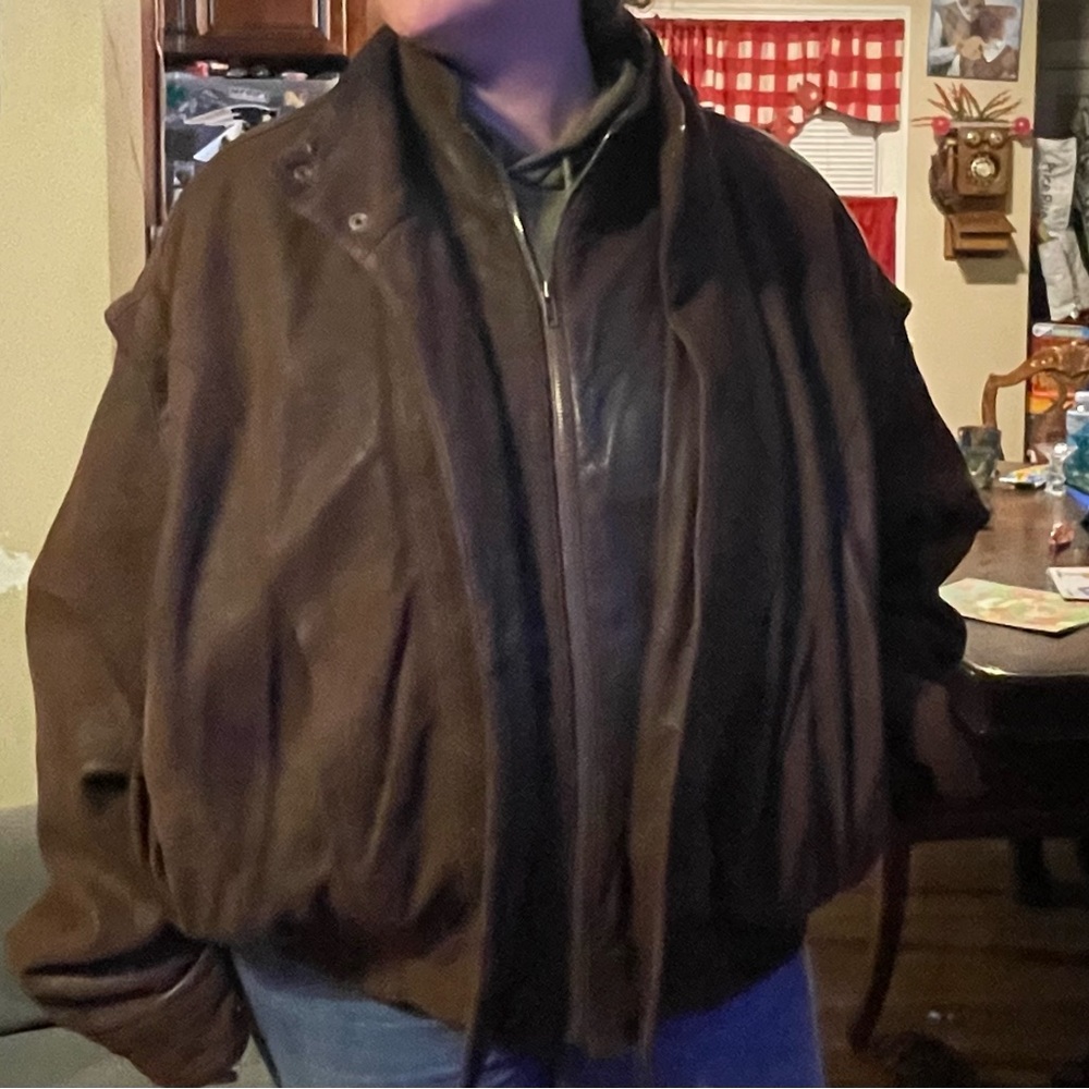 Tannery West 3xl unisex Leather Jacket coat